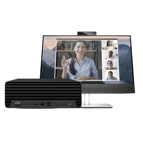 ordenador kit digital-HP Pro SFF 4000 y Monitor E24MV
